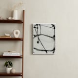 "Plant Cell 3" - Art Print in Black and White by Mary Gaspar - In a Room