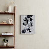 "Untitled 006" - Art Print in Charcoal by Sara Kraus - In a Room