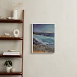 "West Coast" - Art Print in Cool Blues by Carol Dysart - In a Room