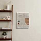 "DROP THE BALL" - Art Print in Cream by Keren Toledano - In a Room