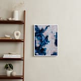 "Pamela" - Art Print in Ocean Blue by Parima Studio - In a Room