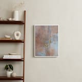 "Burning Me Up" - Art Print in Terracotta Pink by Christine Olmstead - In a Room