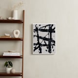 "Ink Bridges" - Art Print in Midnight Black by Afton Harding - In a Room