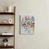 "Wildflowers" - Art Print in rose by Lindsay Megahed - In a Room