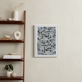 "Pebbles" - Art Print in Mist by Kelly Ventura - In a Room