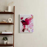 "By the window I" - Art Print in Shades of Pink by Parima Studio - In a Room