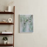 "Leaf It Alone" - Art Print in Sage Green by Christine Olmstead - In a Room