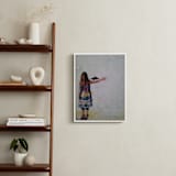 "Littlest Muse" - Art Print in Sunshine Yellow by Jamie Peterson - In a Room