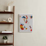"Down the Trail" - Art Print in Red by Mary Gaspar - In a Room