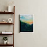 "Yonder" - Art Print in Grass Green by Lindsay Megahed - In a Room