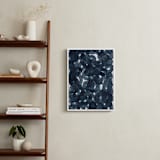 "Indigo Ink" - Art Print in Indigo by Erin McCluskey Wheeler - In a Room
