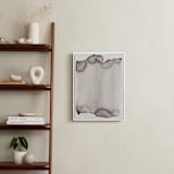 "Torched" - Art Print in Charcoal by Kaydi Bishop - In a Room