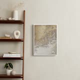 "Aurum Sand No. 3" - Art Print in Gold by Julia Contacessi - In a Room
