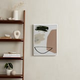 "Shape Shifters" - Art Print in clay salt by Lauren Packard - In a Room