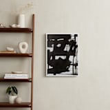 "Inked" - Art Print in Black Ink by Deborah Velasquez - In a Room
