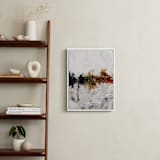 "Le Mirage" - Art Print in Black Grey by Carmen Guedez - In a Room