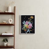 "The Blooming of Bliss" - Art Print in Black by Mary Ketch - In a Room