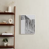 "In and Out" - Art Print in moon by Bethania Lima - In a Room