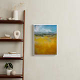 "Head for the Hills" - Art Print in Ochre by Jess Franks - In a Room