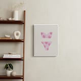 "Beach Day 1" - Art Print in Cotton Candy Pink by Johanne Dziemian - In a Room