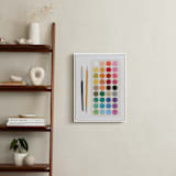 "Art Class" - Art Print in Rainbow by Kelly Watkins - In a Room