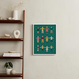 "Happy People" - Art Print in Forest by Nieves Herranz - In a Room
