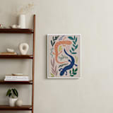 "Ever Changing" - Art Print in Peach by Megan Zang - In a Room