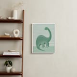 "Painted Dinos 1" - Art Print in Forest by Teju Reval - In a Room