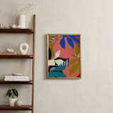 "Sun Will Shine" - Art Print in Petal by cyrille gulassa - In a Room