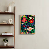 "Summer Flowers" - Art Print in Bouquet by Mojca Dolinar - In a Room