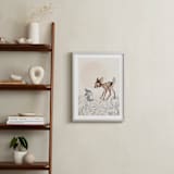 "Bambi" - Art Print in Fawn by Teju Reval - In a Room