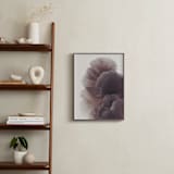 "Ruffled" - Art Print in Orchid by Karen Kardatzke - In a Room