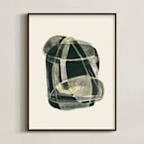 "Erde" - Art Print in Moss by Catilustre - Framed