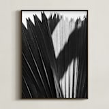 "Palmery 2" - Art Print in Black and White by Catherine Culvenor - Framed