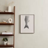 "Fin" - Art Print in Linen White by jinseikou - In a Room