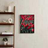 "Red Tulips" - Art Print in Red by Lucila Naves - In a Room