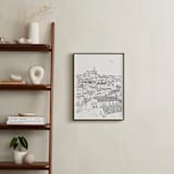 "Toledo" - Art Print in Graphite by Adelyn T. - In a Room