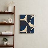 "Still I" - Art Print in Indigo by Deborah Velasquez - In a Room