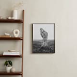 "Standing Stones II" - Art Print in Black and White by Kamala Nahas - In a Room