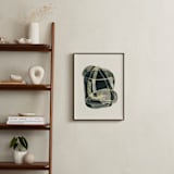 "Erde" - Art Print in Moss by Catilustre - In a Room