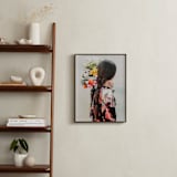 "Flourish" - Art Print in Peony by Alicia Abla - In a Room