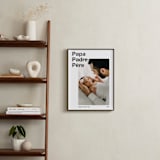 "Best Dad" - Framed Photo in White by JoAnn Jinks - In a Room