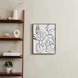 "Parrot Tulips" - Art Print in Black by Lynne Millar - In a Room