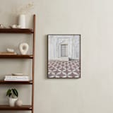 "Palace Walk 1" - Art Print in sandstone by Kamala Nahas - In a Room