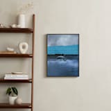 "Interrupted Lake Landscape" - Art Print in Lake by Allison Belolan - In a Room