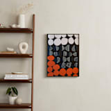 "Moon, Sun and Midnight" - Art Print in Sun by Deborah Velasquez - In a Room