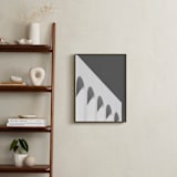"Arches in black and white" - Art Print in Black and White by Alaric Yanos - In a Room