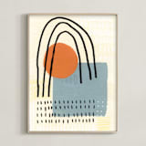 "The Clearing" - Art Print in Birch by Calee A.H. Cecconi - Framed