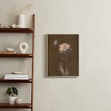 "Single Dahlia Flower" - Art Print in Earth by Sarah Hart Morgan - In a Room