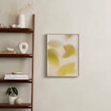 "Clarity" - Art Print in Lemon by Karen Kardatzke - In a Room
